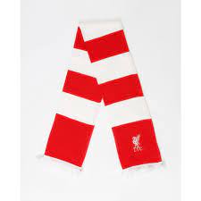 Liverpool ynwa red scarf crest official licensed football souvenir supporters. Lfc Red And White Bar Scarf