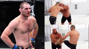 Originally from anaheim, california, strickland began training in mixed martial arts at the age of 14 and turned professional at the age of 16. Sean Strickland In Heated Training Altercation With Grappling Partner