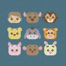 Promise you'll never forget me, ever. not even when i'm a hundred. Winnie The Pooh Christopher Robin Kanga Owl Pooh Bear Eeyore Tigger Piglet Roo Rabbit Inspired Cr Disney Cross Stitch Stitch Patterns Cross Stitching