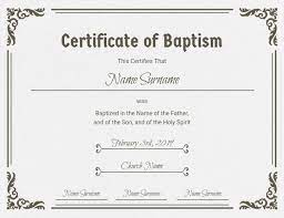 Please vote for this template if it helps you. Church Baptism Certificate Template Postermywall
