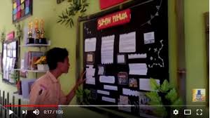Dan ini salah satu hiasan langit langit pada ruangan ini sangat menarik bukan ? Lebih Dekat Dengan Kelas Penuh Lukisan Kreasi Siswa Sman 2 Wilda Pun Betah Di Sekolah Banjarmasin Post