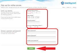 Barclays Credit Card Login Mybarclaycard Login Online Banking