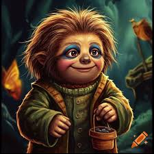 Earl Sinclair as the Star Child from 2001: A Space Odyssey