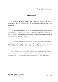¡en vez de escuchar a un profesor, puedes mejorar tus habilidades al simplemente jugar con nuestros desafíos! Manual De Usuario Juego Ahorcado Educativo