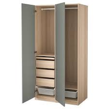 Pax korpus ikea pax planer. Visthus Guardaroba Grigio Bianco Ikea Pax Planer Graugrun Pax Korpus