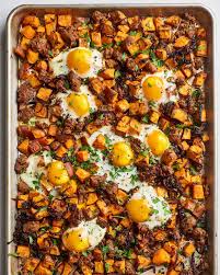 Recipe Sweet Potato Hash With Sausage Eggs Recipe Sweet Potato Hash Egg Recipes For Breakfast Potato Hash