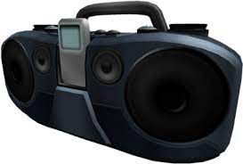 I noticed that similar musical gears like boombox gear 3.0 and the golden super fly boombox do still work, but they're far more expensive. Download Boombox Gear Roblox Gear Id Boombox Png Image With No Background Pngkey Com