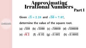 Ppt- Rational And Irrational Numbers.Ppt