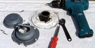 Carefully coil up and place in its storage area. Holding Tank Vent Cover Replacement