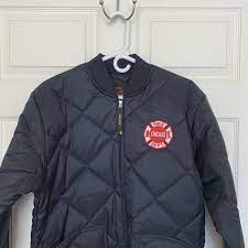 New Game Workwear Chicago Fire Department Quilted Jacket Full Zip Maltese  Small | eBay