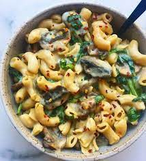 Mushroom Pasta With Goat Cheese Sauce Veggies Then Wine Recipe Goat Cheese Pasta Mushroom Pasta Mushroom Recipes Pasta