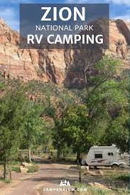 Zion National Park Rv Camping Zion National Park Zion National Park Camping Zion Camping