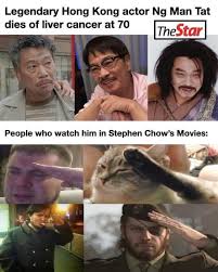 Stephen chow have appeared in more than 50 films so far. Best 30 Ng Man Tat Fun On 9gag