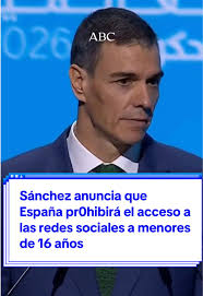 Sánchez prohíbe redes sociales para menores de 16 años