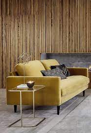 Discover The Kant Mustard Velvet Sofa From Maisons Du Monde Cushions On Sofa Velvet Furniture Interior Design Bedroom