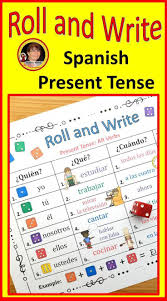 Students Will Have Fun Conjugating Verbs Correctly And Writing Spanish Sentences Throughout The E Spanish Writing Spanish Sentences Spanish Learning Activities