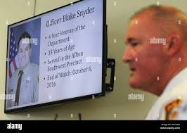 Police officers are shown