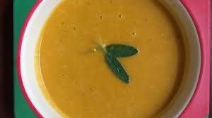Cream Cheese Is Blended Into This Pureed Soup Of Winter Squash And Onion Which Have Been Cooked I Pureed Food Recipes Butternut Soup Best Butternut Squash Soup