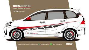 Sticker Mobil Sorong New Avanza Xenia Sticker Design Tribal Graphics Jln Trikoratransadaimas Kabsorong Papua Barat Stiker Mobil Modifikasi Mobil Stiker