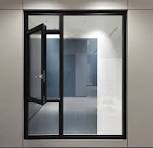 [Hot Item] Hihaus Grey Alu Residential Aluminium Outswing Kitchen Double  Pane Hinged Casement Windows and Doors