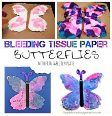 Download Bleeding Tissue Paper Butterflies The Pinterested Parent