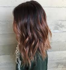 Black Hair With Dark Brown Highlights Hair Styles Baylage Hair Hair Highlights