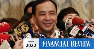 Taiwan opposition party chairman Eric Chu tries to win US support and  dispel concerns of being close to Beijing