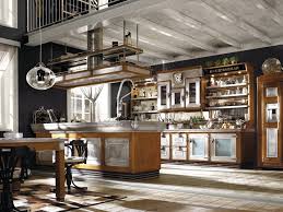 Einbaukuche Aus Holz Bar Barman By Marchi Cucine