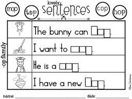 The idea is to print out the cvc sentences and practice reading them as a group. Lovely Sentences Complete The Sentence With The Cvc Word Artofit