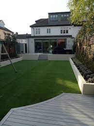 44 Beautiful Grass Garden Design Ideas For Landscaping Your Garden Trendehouse Minimalist Garden Modern Garden Design Back Garden Design