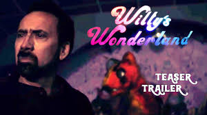 A janitor is forced to spend the night in a twisted amusement park where he is pulled into a living nightmare. Willy S Wonderland Official Teaser Trailer 2021 Horror Thriller Youtube