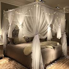 Joyreap Mosquito Bed Canopy Net Luxury Canopy Netting Https Smile Amazon Com Dp B07cs Canopy Bed Curtains Princess Bedroom Decor Queen Size Canopy Bed