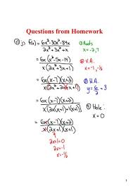 How to do long division to find the oblique asymptote of a rational function. Oblique Asymptotes