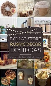 Not only does this give you beautiful rustic décor, it also serves a very handy function by keeping mail neatly organized. Get The Rustic Look For Less With These Dollar Store Rustic Home Decor Ideas From Centerpieces And Decorat Diy Rustic Decor Diy Home Decor Projects Rustic Diy