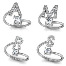 Black heart letter love alphabet dpz wallpapers stylish a to z alphabet fb n whatsapp . New Fashion Alphabet Rings A Z Initial Letter Name Rings Couple Rings Crystal Charm Jewelry Fashion Love Gift New Arrive Rings Aliexpress