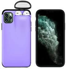 Cheap Price Purple Hybrid Hard For Iphone 11 Pro Max Case Cover For Airpods 1 2 Holder Case Price 2 50 ในป 2020