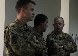 U.S. Army Capt. Brandt Anderson, the Task Force Falcon