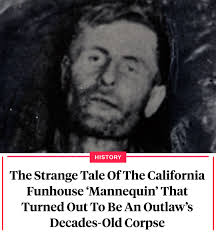 In 1976, the crew of "The Six Million Dollar Man" began shooting a scene  inside the funhouse at the Nu-Pike Amusement Park in Long Beach, California  when they made a shocking discovery.