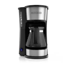 Black And Decker Brew And Go Coffee Maker Black Decker 4 In 1 5 Cup Black Stainless Steel Drip Coffee Maker Cm0755s Stainless Steel Coffee Maker Drip Coffee Maker Coffee Maker