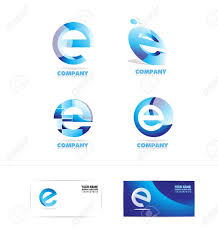 Is your logo conveying what you want it to? Company Logo Icon Element Template Alphabet Letter E Set Blue 3d Royalty Free Cliparts Vectors And Stock Illustration Image 53333899