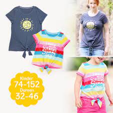 Hier findest du kostenlose schnittmuster nur für dich! Jolly Knoten Shirt Anleitung Schnittmuster Kullaloo