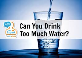 When you exercise the body releases more of a chemical called vasopressin which causes the kidneys to retain more water. Ask The Expert Can You Drink Too Much Water Healthworks Malaysia