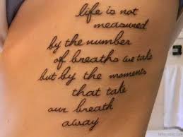 Quote tattoos are some of the most personal, individualized designs out there. Awesome Family Love Quotes Tattoos Thousands Of Inspiration Quotes About Love And Life