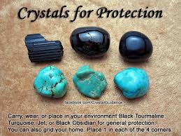 Top Recommended Crystals Black Tourmaline Turquoise Jet Or Black Obsidian Additional Cryst Stones And Crystals Protection Crystals Crystals And Gemstones