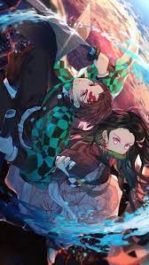 Check out this fantastic collection of demon slayer wallpapers, with 59 demon slayer background images for your desktop, phone or tablet. Fond D Ecran Demon Slayer En Hd Et 4k A Telecharger Gratuitement Demon Anime Demon Slayer Fan Art Anime