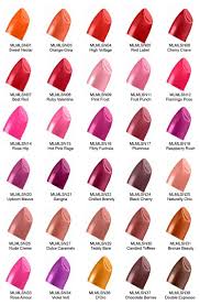 Mac Lipstick Colour Chart Matte Make Up On Pinterest