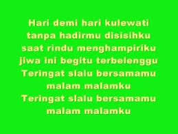 Am berakhirlah su dm dah cerita kita g setelah sekian lam c a bersama f kau hadirkan dia dal dm am cerita e yang hanya menyisahkan l am uka ** dm ku c g oba men c ahan perih yang ku f rasa dm walau ini men e yakitkan. D Paspor D Pas4 Cinta Dalam Doa