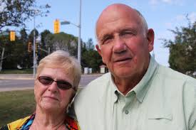 Couple describes gruelling trek to get to camp (3 photos)