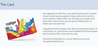 We do not recommend this card because there are much better options. Indigocard Credit Card Login At Indigocard Com