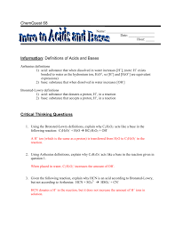 Acids and bases are everywhere in our lives. Information Definitions Of Acids And Bases